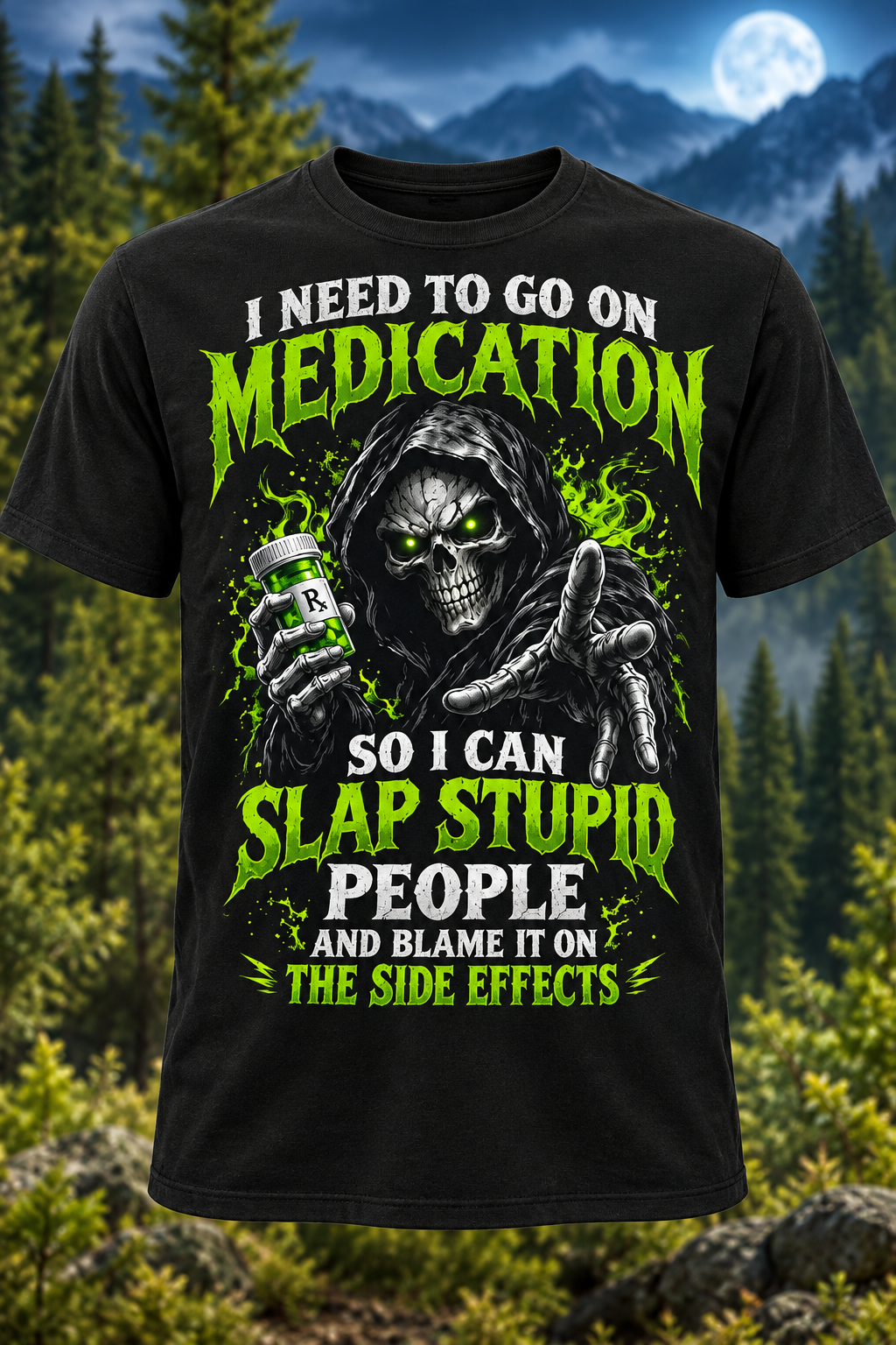Side Effects Skull Tee