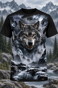 Storm Wolf Tee mockup