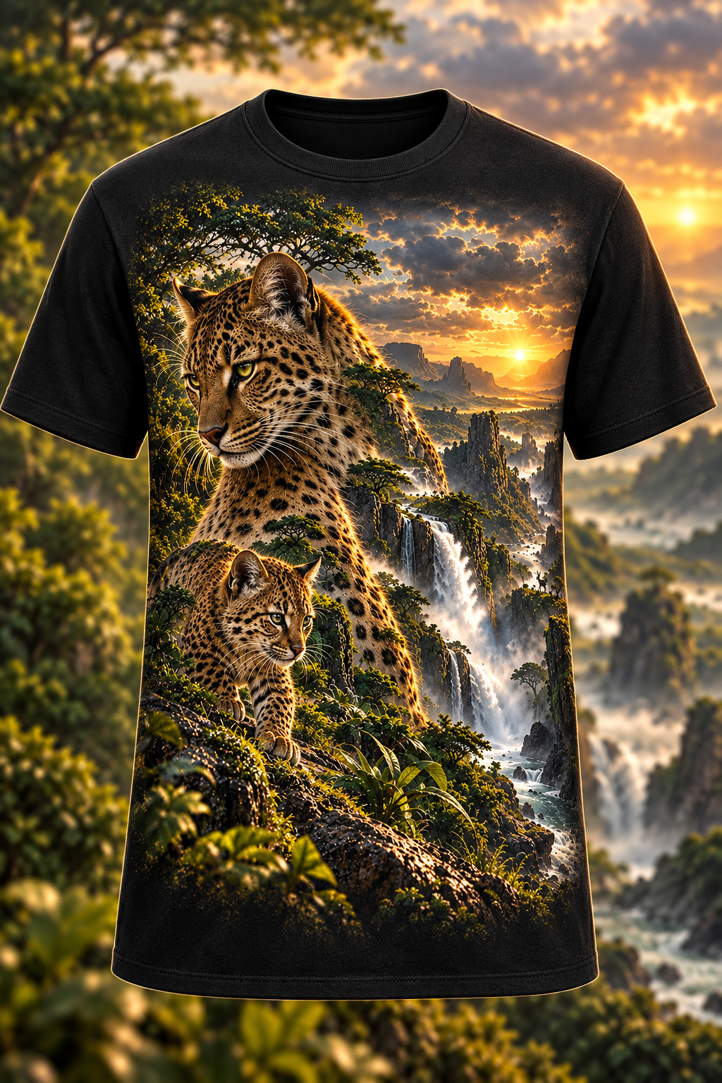 Updated Jungle Guardians Tee mockup